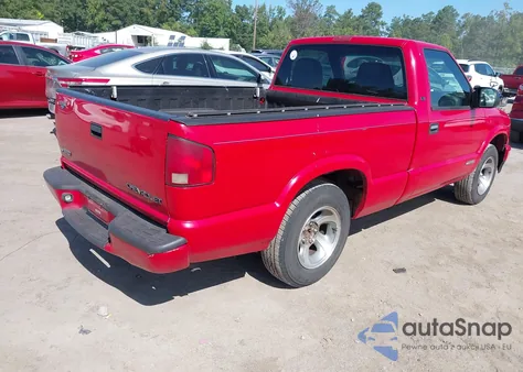 2002 Chevrolet S-10 Ls из США, поврежденный, VIN 1GCCS145528164612